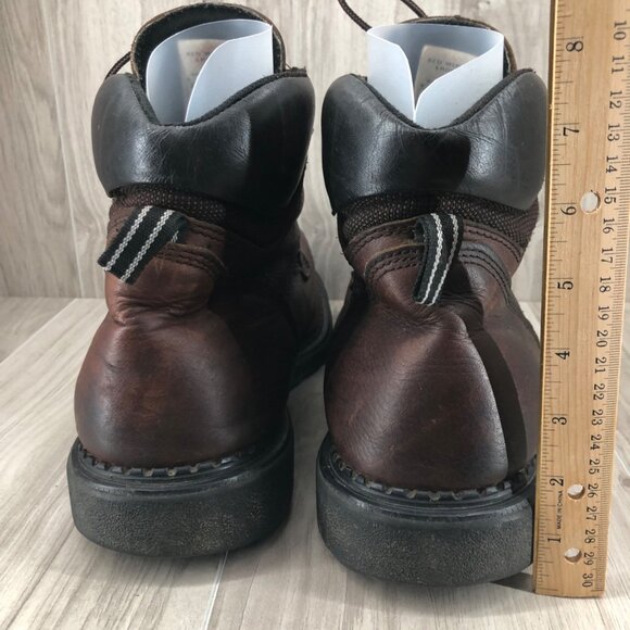 Red Wing Steel Toe Boots Men\'s Size 13 Brown Leather Work Shoes main image 9